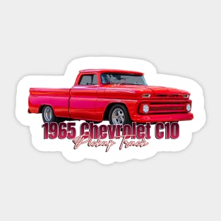 1965 Chevrolet C10 Pickup Truck Sticker